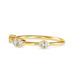 14k Gold Natural Diamond Rings For Women's Gift Daily Wear - Image 7