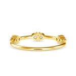 14k Gold Natural Diamond Rings For Women's Gift Daily Wear - Image 9