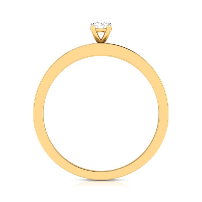 14k Gold 0.13 ct Natural Diamond Engagement Wedding Bands - Image 9