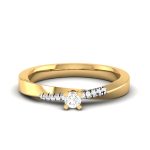 14k Gold 0.10 ct Natural Diamond Engagement Wedding Anniversary Rings - Image 7