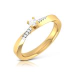14k Gold 0.10 ct Natural Diamond Engagement Wedding Anniversary Rings