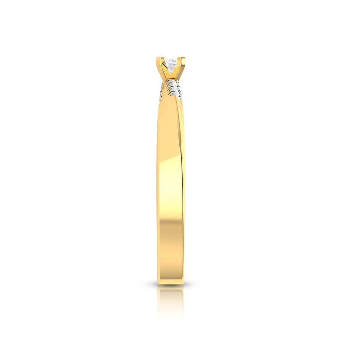 14k Gold 0.10 ct Natural Diamond Engagement Wedding Anniversary Rings - Image 10