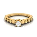 14k Gold 0.10 ct Natural Diamond Engagement Wedding Anniversary Rings - Image 6