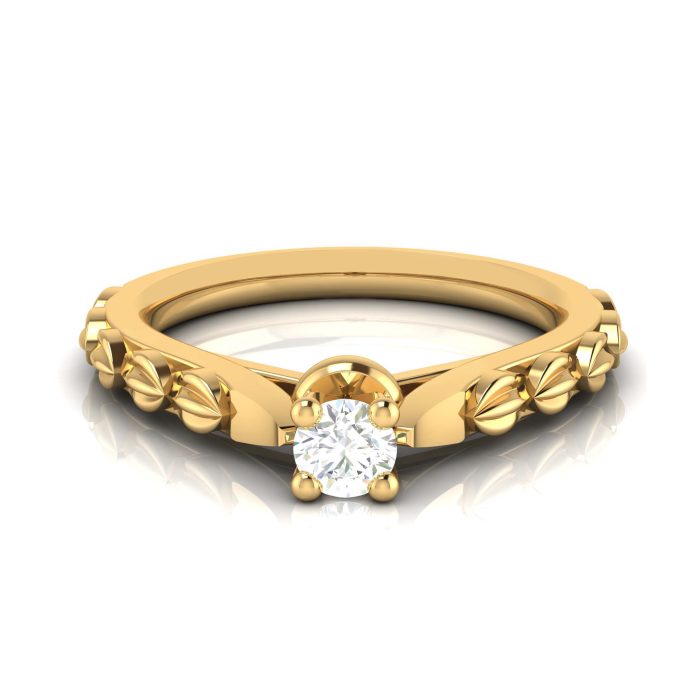 14k Gold 0.10 ct Natural Diamond Engagement Wedding Anniversary Rings - Image 6