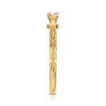 14k Gold 0.10 ct Natural Diamond Engagement Wedding Anniversary Rings - Image 8