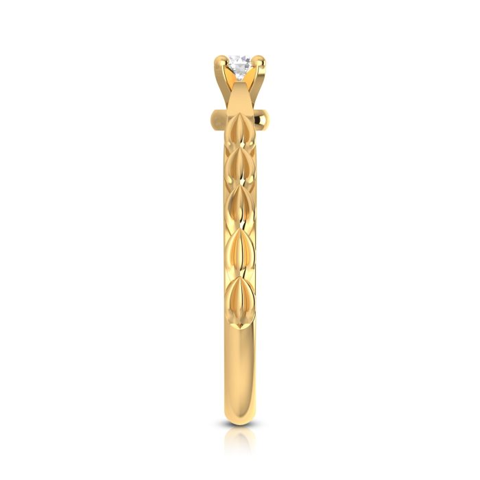 14k Gold 0.10 ct Natural Diamond Engagement Wedding Anniversary Rings - Image 8