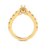 14k Gold 0.10 ct Natural Diamond Engagement Wedding Anniversary Rings - Image 9