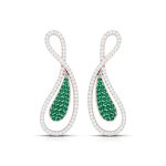 0.78 ct Natural Diamond Earrings 14k Yellow, Rose White Gold - Image 2