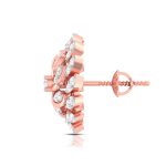 0.48 ct Natural Diamond Earrings 14k Yellow, Rose White Gold - Image 7