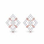 0.27 ct Natural Diamond Earrings 14k Yellow, Rose White Gold - Image 2