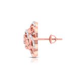 0.42 ct Natural Diamond Earrings 14k Yellow, Rose White Gold - Image 6