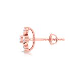 0.30 ct Natural Diamond Earrings 14k Yellow, Rose White Gold - Image 12