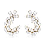 0.47 ct Natural Diamond Earrings 14k Yellow, Rose White Gold
