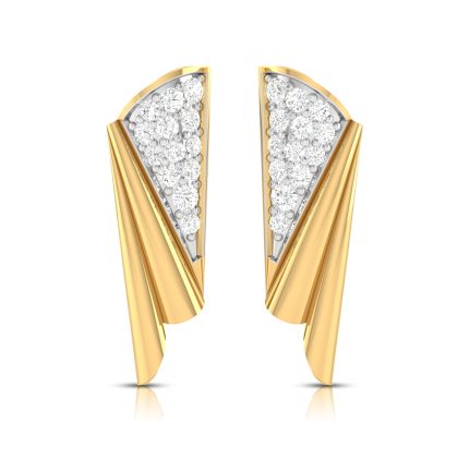 0.35 ct Natural Diamond Earrings 14k Yellow, Rose White Gold
