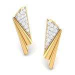 0.35 ct Natural Diamond Earrings 14k Yellow, Rose White Gold - Image 8