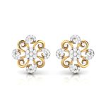 0.29 ct Natural Diamond Earrings 14k Yellow, Rose White Gold