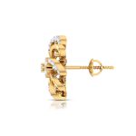 0.29 ct Natural Diamond Earrings 14k Yellow, Rose White Gold - Image 7