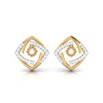 0.41 ct Natural Diamond Earrings 14k Yellow, Rose White Gold