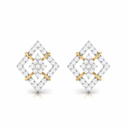 0.27 ct Natural Diamond Earrings 14k Yellow, Rose White Gold