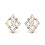 0.27 ct Natural Diamond Earrings 14k Yellow, Rose White Gold - Image 5