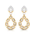 0.48 ct Natural Diamond Earrings 14k Yellow, Rose White Gold