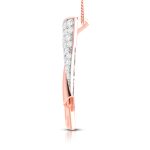 0.37 Ct Natural Diamond Pendants 14k Yellow Rose White Gold - Image 6