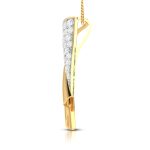 0.37 Ct Natural Diamond Pendants 14k Yellow Rose White Gold - Image 10