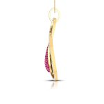 0.31 Ct Natural Diamond Pendants 14k Yellow Rose White Gold - Image 10