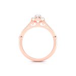 0.37 ct Natural Diamond Solitaire Engagement Wedding Rings 14k Gold - Image 7