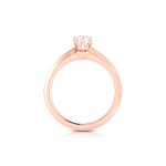 0.37 ct Natural Diamond Solitaire Engagement Wedding Rings 14k Gold - Image 13