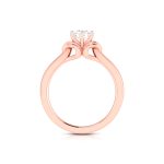 0.48 CT Natural Solitaire Diamond Engagement Wedding Rings 14k Gold - Image 7