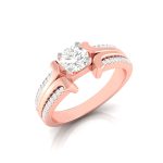 0.50 Ct Natural Solitaire Diamond Engagement Wedding Rings 14k Gold - Image 10