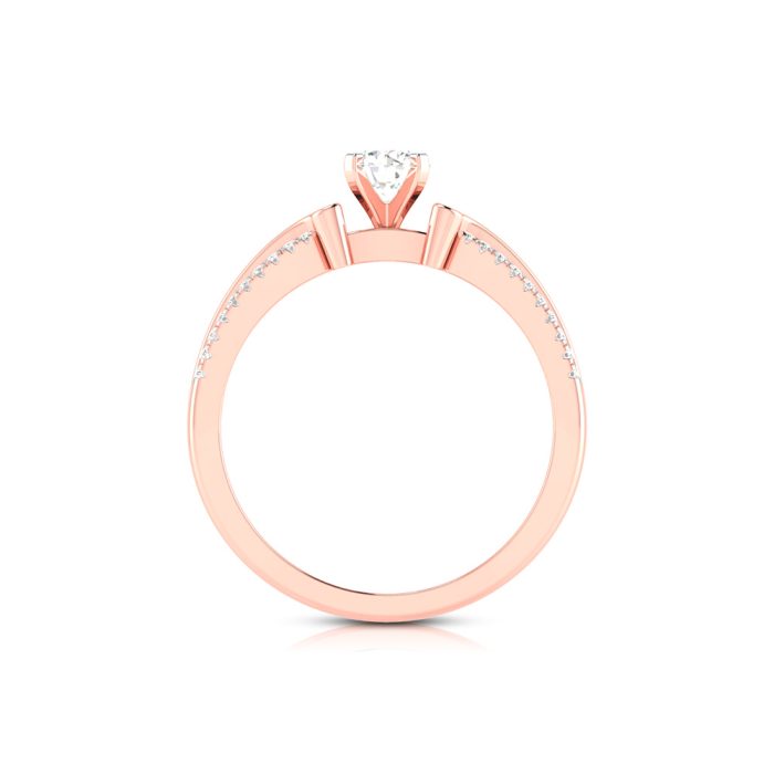 0.50 Ct Natural Solitaire Diamond Engagement Wedding Rings 14k Gold - Image 13