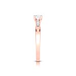 0.39 Ct Natural Solitaire Diamond Engagement Wedding Rings 14k Gold - Image 6