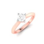 0.36 ct Natural Diamond Solitaire Engagement Wedding Solitaire Rings 14k Gold - Image 10