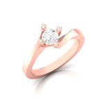 0.39 ct Natural Diamond Solitaire Engagement Wedding Solitaire Rings 14k Gold - Image 10