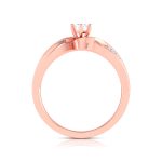 0.27 ct ct Natural Diamond Solitaire Engagement Wedding Rings 14k Gold - Image 11