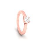 0.36 ct Natural Diamond Solitaire Engagement Wedding Rings 14k Gold - Image 11