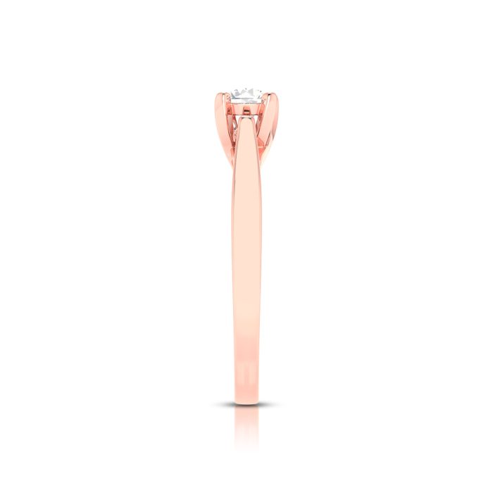 0.36 ct Natural Diamond Solitaire Engagement Wedding Rings 14k Gold - Image 12