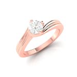 0.36 ct Natural Diamond Solitaire Engagement Wedding Rings 14k Gold - Image 10