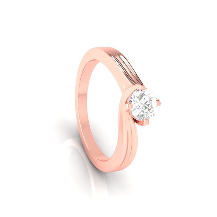 0.36 ct Natural Diamond Solitaire Engagement Wedding Rings 14k Gold - Image 11