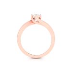 0.36 ct Natural Diamond Solitaire Engagement Wedding Rings 14k Gold - Image 13