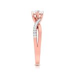 0.35 ct Natural Diamond Solitaire Engagement Wedding Rings 14k Gold - Image 4