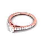 0.43 ct Natural Diamond Solitaire Engagement Wedding Rings 14k Gold - Image 9