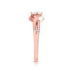 0.30 ct Natural Diamond Solitaire Engagement Wedding Rings 14k Gold - Image 5