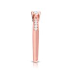 0.32 ct Natural Diamond Solitaire Engagement Wedding Rings 14k Gold - Image 10