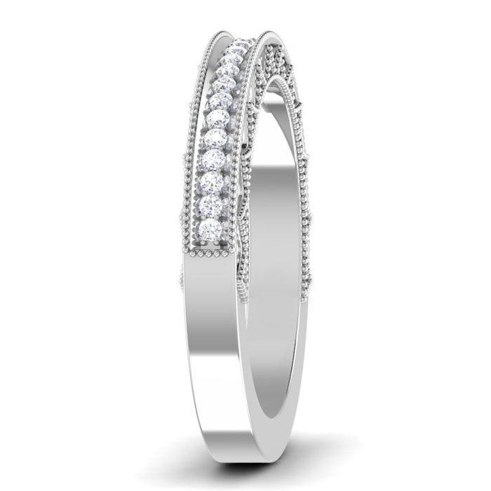 0.36 ct Natural Diamond Engagement Wedding Anniversary Bands 14k Gold - Image 4