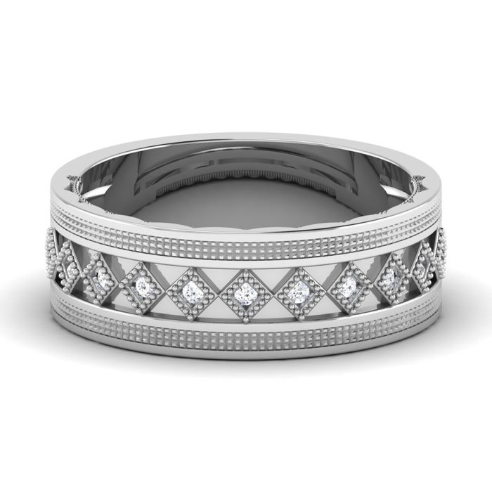 0.36 ct Natural Diamond Engagement Wedding Anniversary Bands 14k Gold - Image 1
