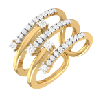 0.37 Ct Natural Diamond Engagement Wedding Rings 14k White Rose Yellow Gold