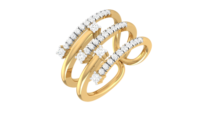 0.37 Ct Natural Diamond Engagement Wedding Rings 14k White Rose Yellow Gold